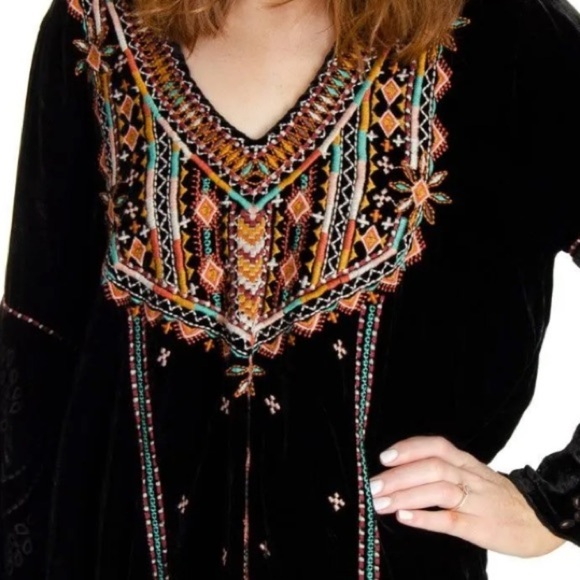 Johnny Was Chiri Velvet swing blouse NWT - Picture 11 of 13